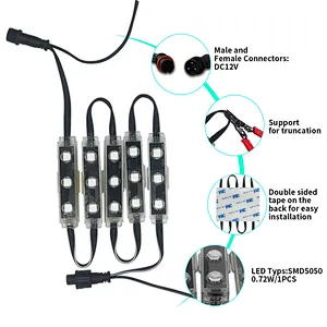 Outdoor Waterproof IP68 Smart RGB 3Leds Module Light